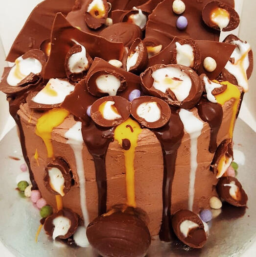 chocolate cream egg cake rosliston